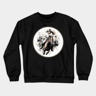 Horseback Riding Training Horse Lover Crewneck Sweatshirt